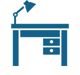 デスクのイラスト