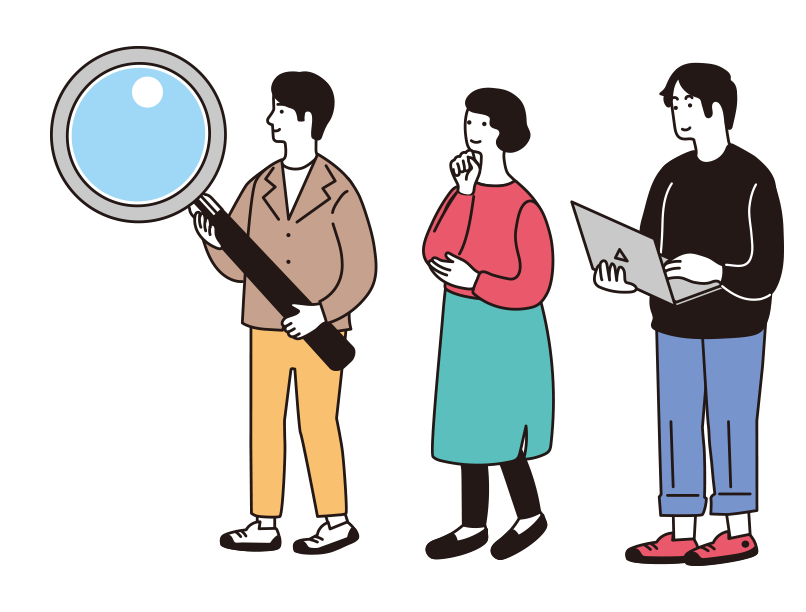 サポートのイラスト